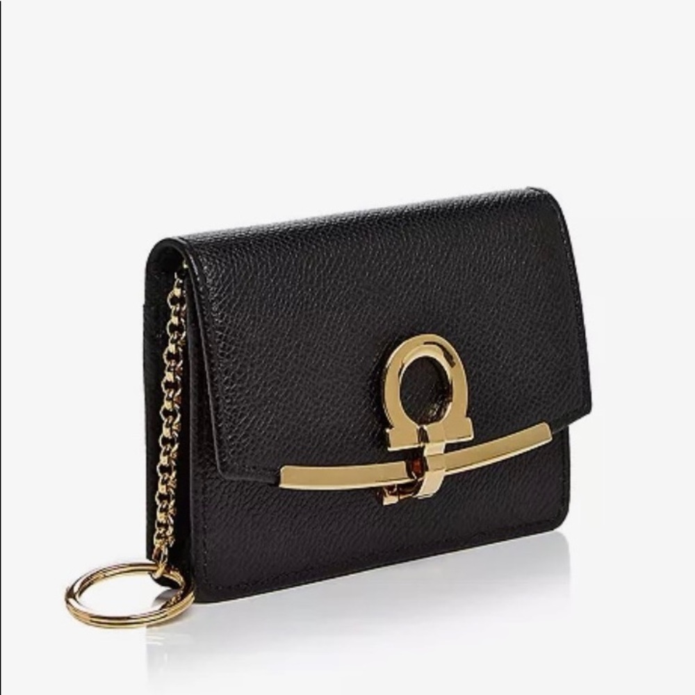 Salvatore Ferragamo Gancino Clip Coin Pouch